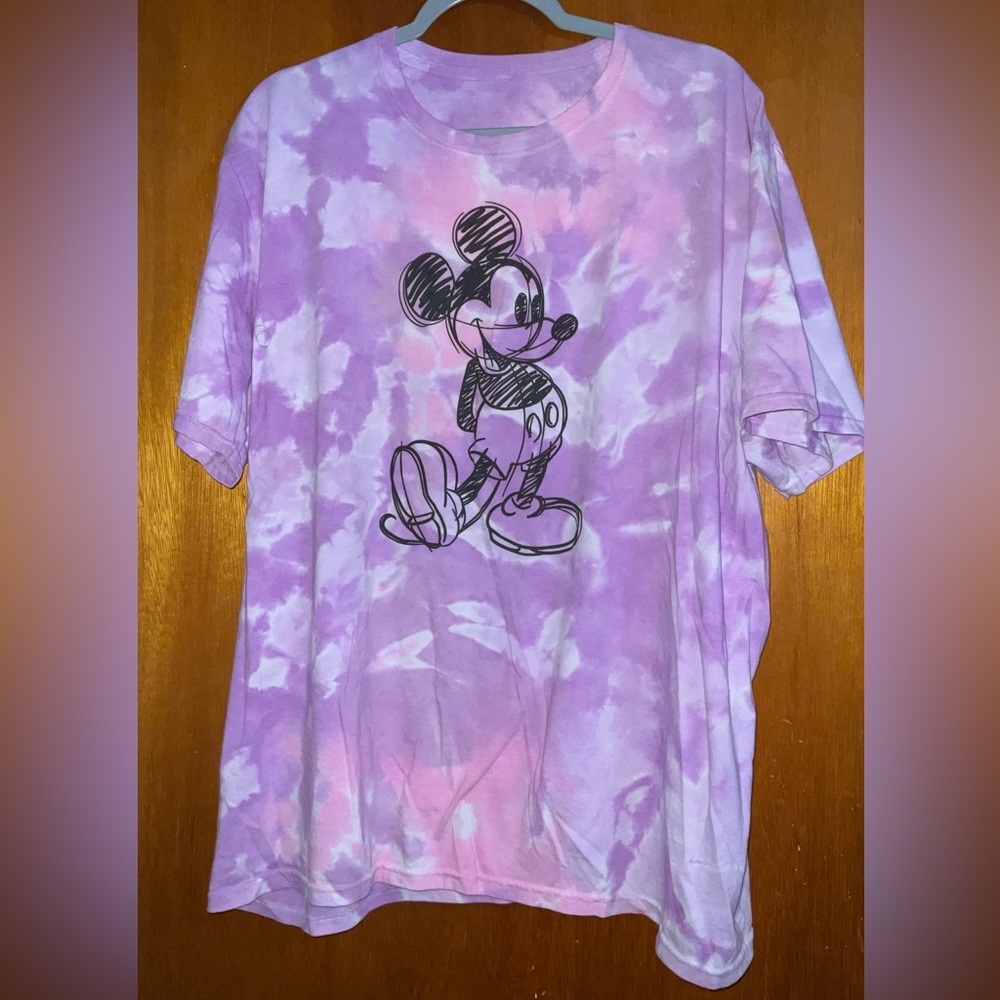 Etsy Mickey Mouse Tye-Dye T-Shirt 2XL
